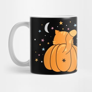 Cat pumpkin Mug